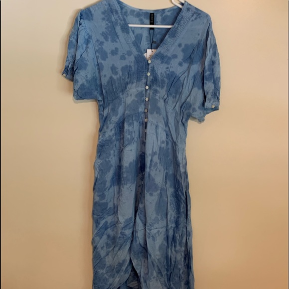 Tie-dye High Low Dress - Picture 3 of 6